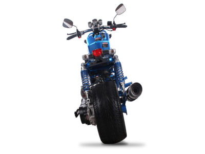 ICE BEAR ROCKET 50cc Scooter Fully Automatic with Matching Colored Aluminum  Wheels & Rear Trunk PMZ50-4J. Free shipping to your door, free scooter  helmet, 1 year bumper to bumper warranty.